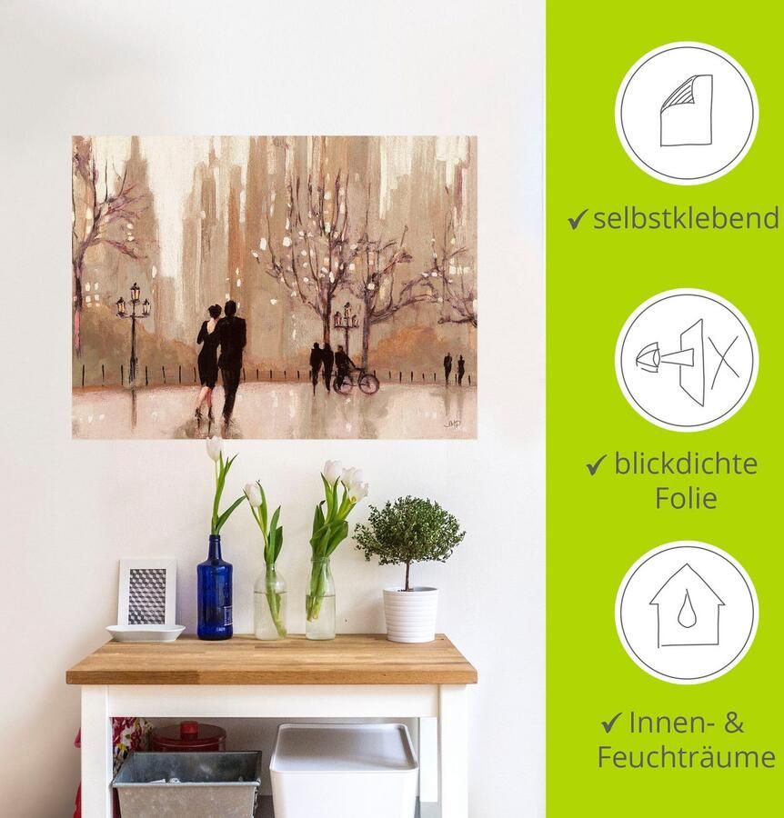 Artland Artprint Een avond in de natuur als artprint op linnen poster muursticker in verschillende maten - Foto 3