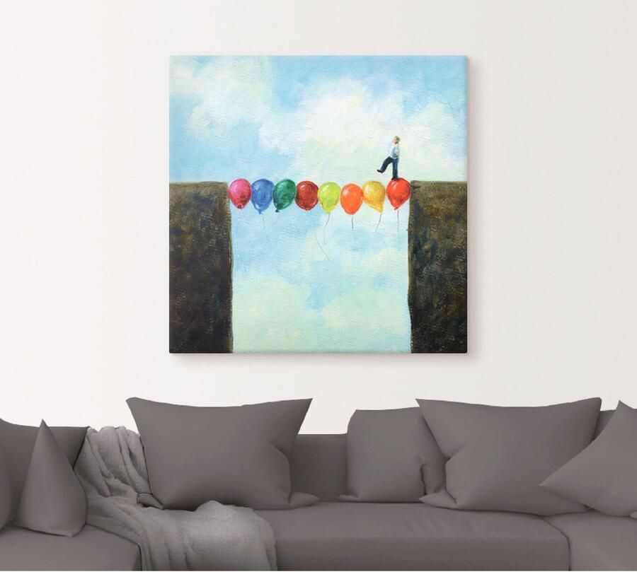 Artland Artprint Een brug slaan als artprint op linnen poster in verschillende formaten maten - Foto 4