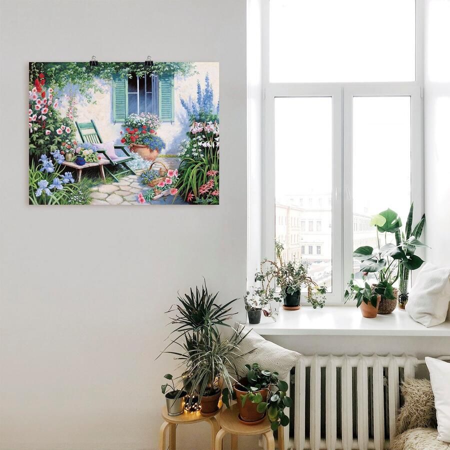 Artland Artprint Een mooie ruimte als artprint op linnen poster in verschillende formaten maten - Foto 2