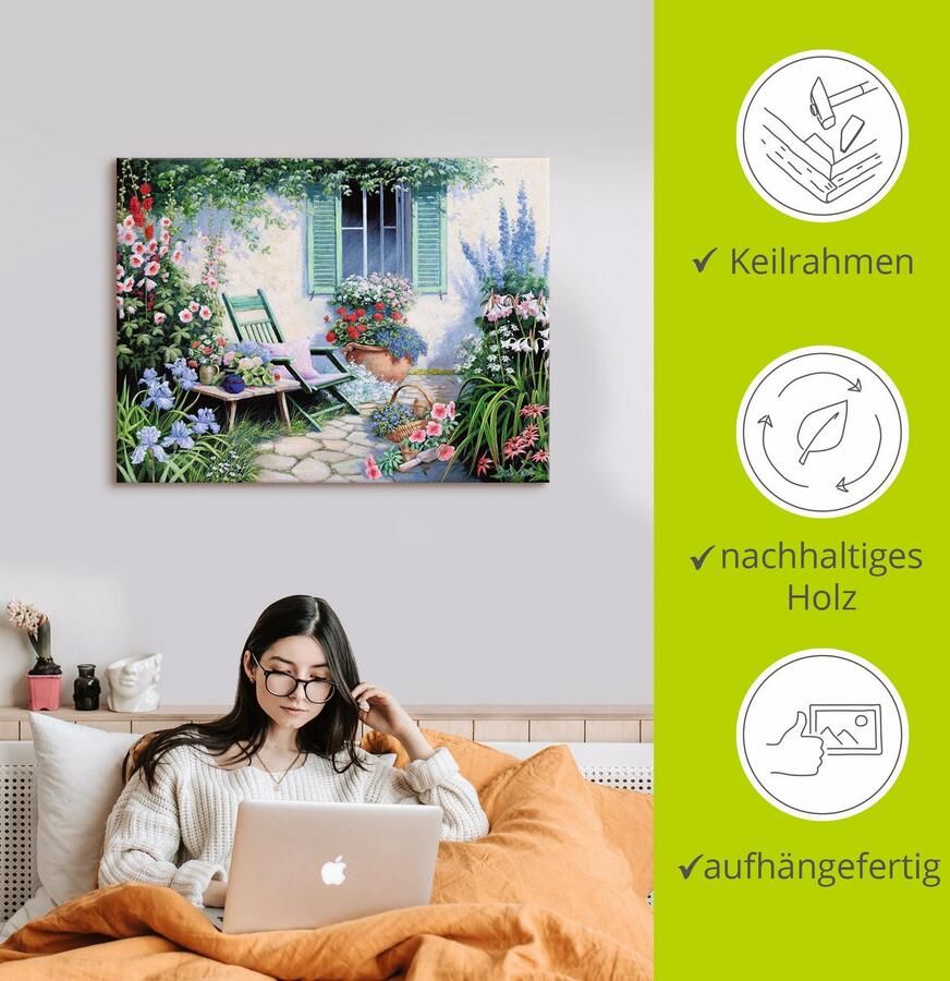 Artland Artprint Een mooie ruimte als artprint op linnen poster in verschillende formaten maten - Foto 2