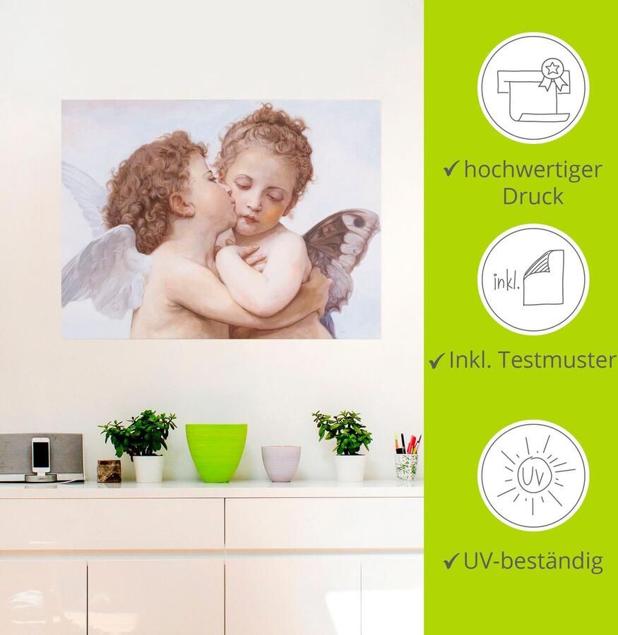 Artland Artprint Engel als artprint op linnen poster muursticker in verschillende maten - Foto 3