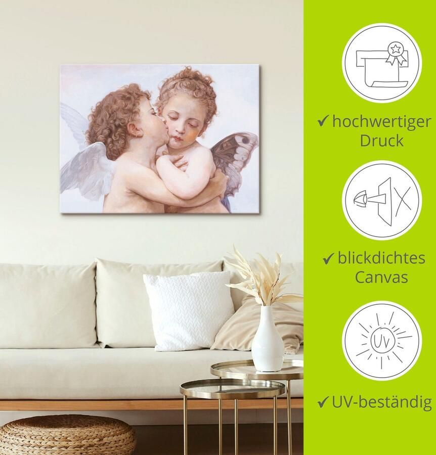 Artland Artprint Engel als artprint op linnen poster muursticker in verschillende maten - Foto 2