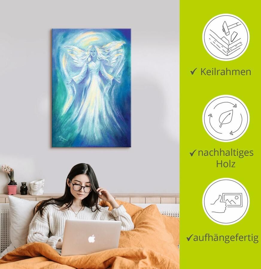 Artland Artprint Engel der liefde als artprint op linnen poster muursticker in verschillende maten