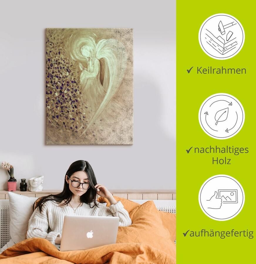 Artland Artprint Engel I als artprint op linnen poster muursticker in verschillende maten