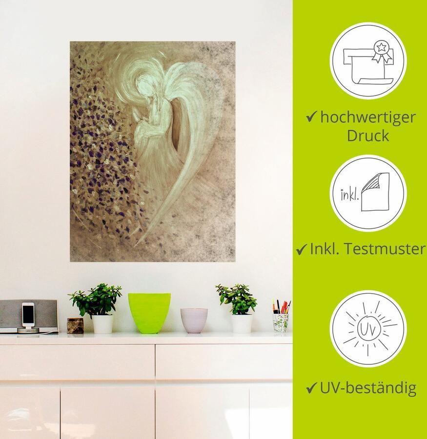 Artland Artprint Engel I als artprint op linnen poster muursticker in verschillende maten - Foto 2