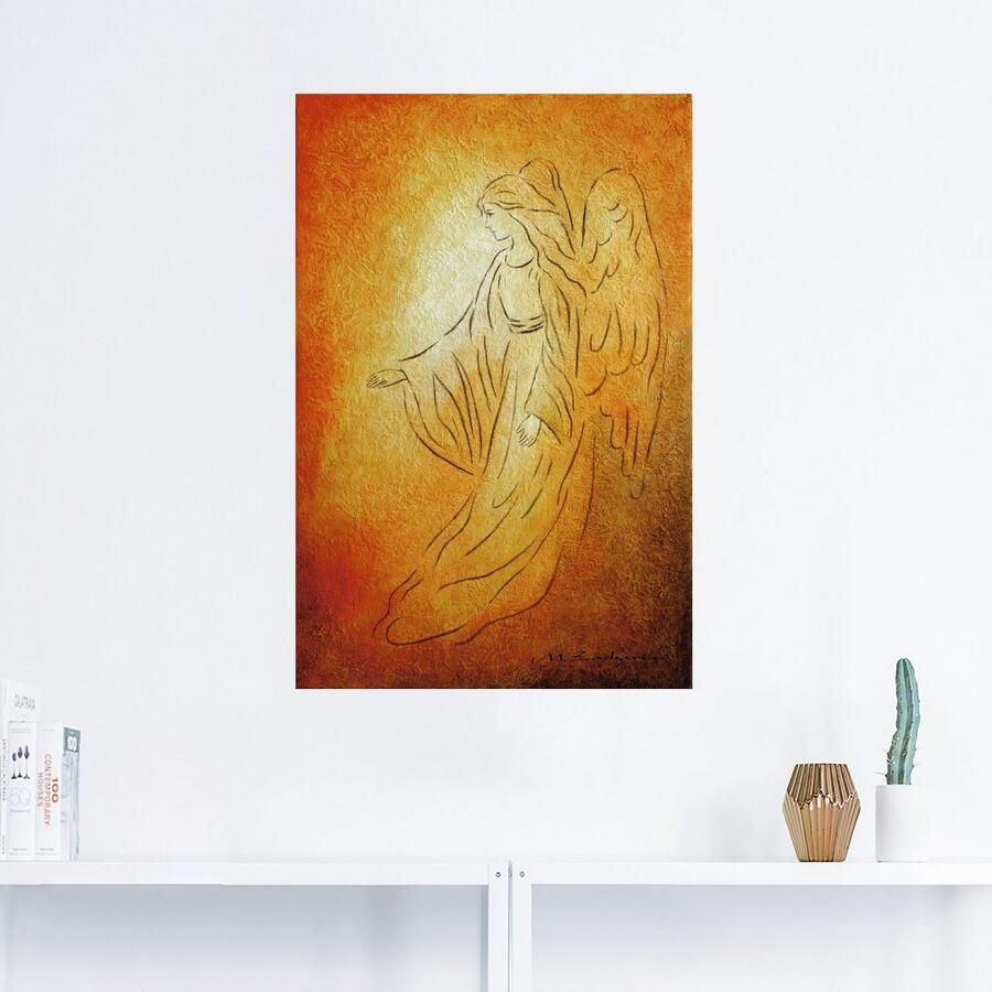 Artland Artprint Engel van de genezing engelkunst als artprint van aluminium artprint voor buiten artprint op linnen poster muursticker - Foto 2