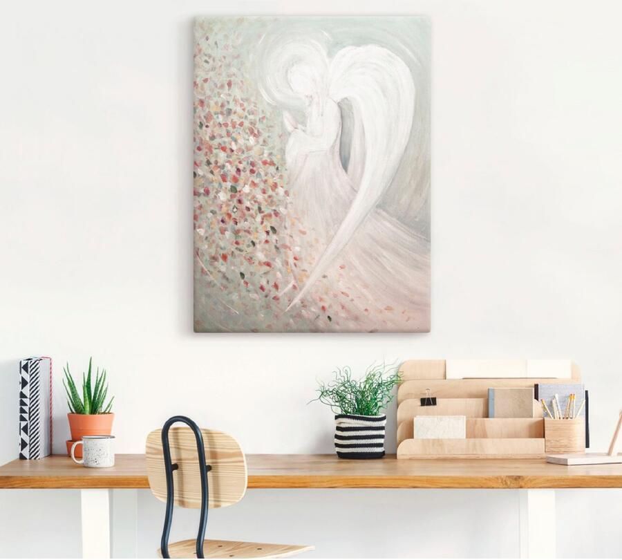 Artland Artprint Engelbeeld I als artprint op linnen poster muursticker in verschillende maten - Foto 4