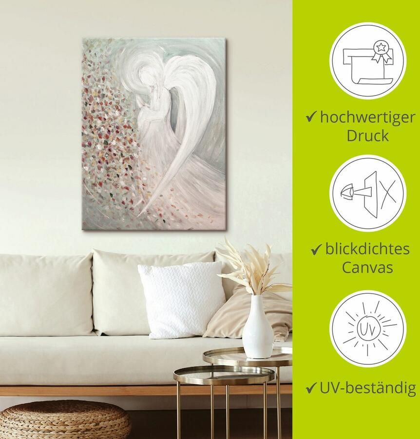 Artland Artprint Engelbeeld I als artprint op linnen poster muursticker in verschillende maten - Foto 3