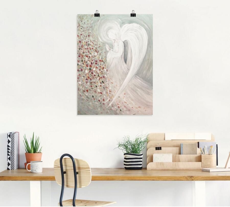 Artland Artprint Engelbeeld I als artprint op linnen poster muursticker in verschillende maten - Foto 5