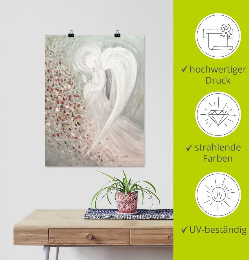 Artland Artprint Engelbeeld I als artprint op linnen poster muursticker in verschillende maten - Foto 4