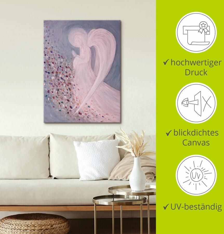 Artland Artprint Engelbeeld III als artprint op linnen poster muursticker in verschillende maten - Foto 3