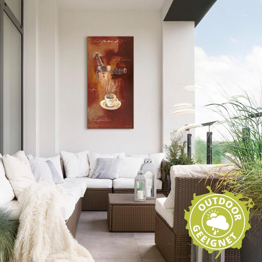 Artland Artprint Espresso I als artprint van aluminium artprint voor buiten artprint op linnen poster muursticker - Foto 2