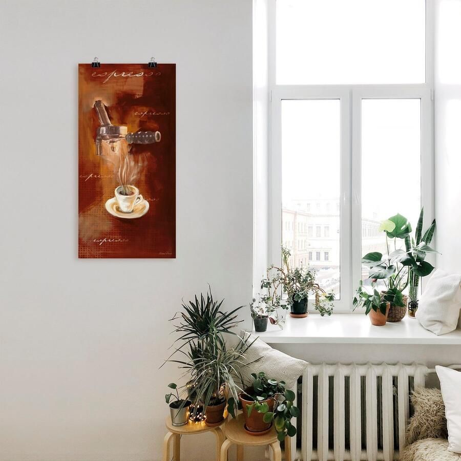 Artland Artprint Espresso I als artprint van aluminium artprint voor buiten artprint op linnen poster muursticker - Foto 3