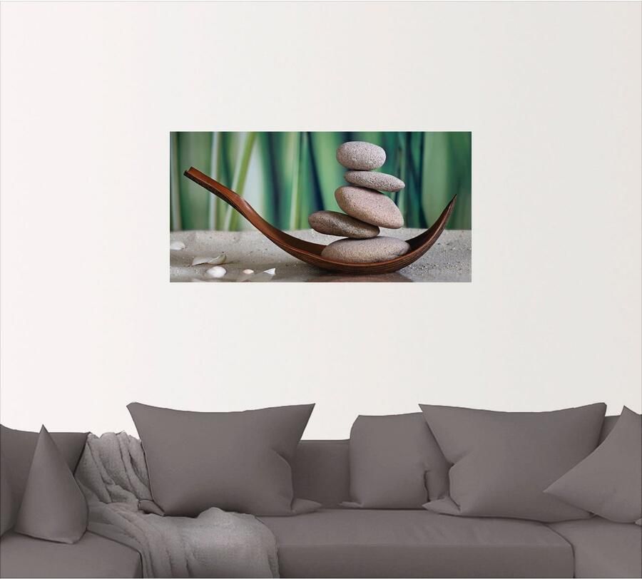 Artland Artprint Evenwicht als artprint op linnen poster muursticker in verschillende maten - Foto 5