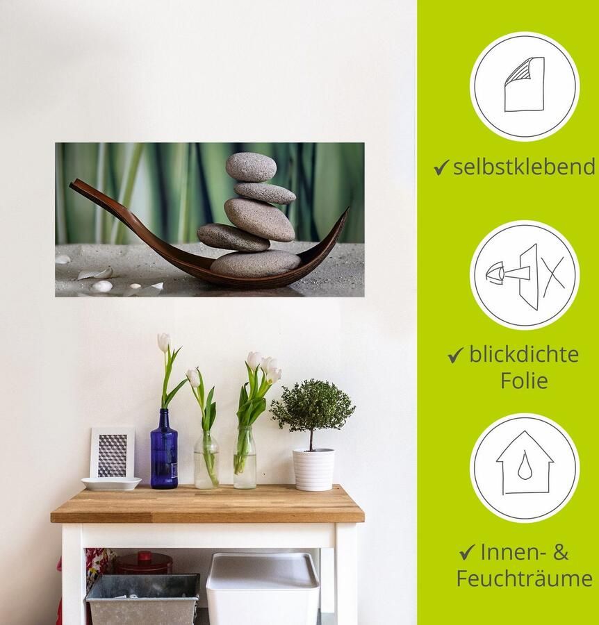 Artland Artprint Evenwicht als artprint op linnen poster muursticker in verschillende maten - Foto 4