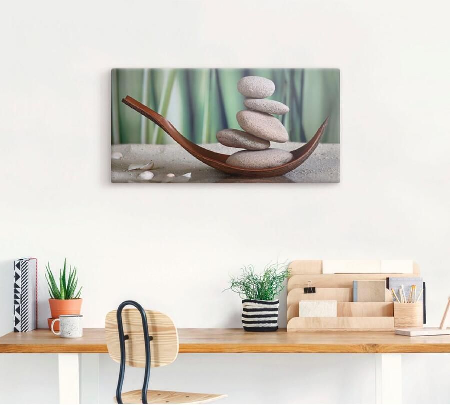 Artland Artprint Evenwicht als artprint op linnen poster muursticker in verschillende maten - Foto 4