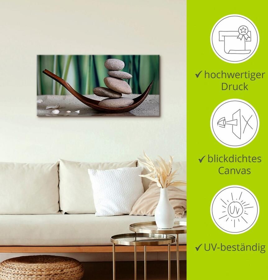 Artland Artprint Evenwicht als artprint op linnen poster muursticker in verschillende maten - Foto 3