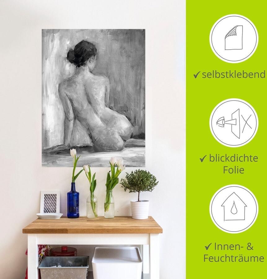 Artland Artprint Figuur in zwart & wit I als artprint van aluminium artprint voor buiten artprint op linnen poster muursticker - Foto 3