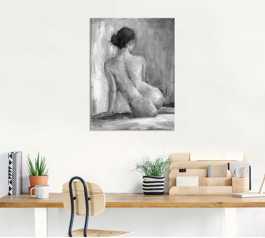 Artland Artprint Figuur in zwart & wit I als artprint van aluminium artprint voor buiten artprint op linnen poster muursticker - Foto 6