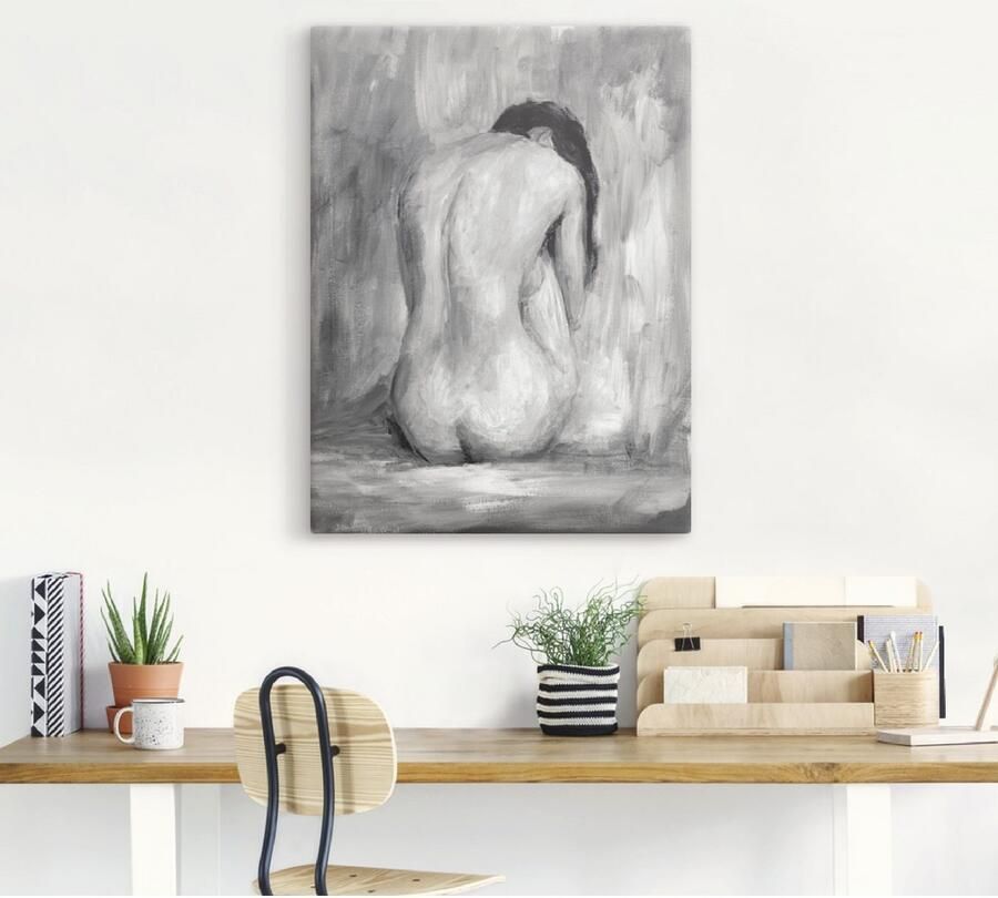 Artland Artprint Figuur in zwart & wit II als artprint van aluminium artprint voor buiten artprint op linnen poster muursticker - Foto 3