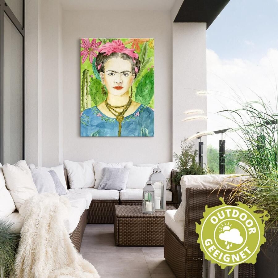 Artland Artprint Frida Kahlo II als artprint van aluminium artprint voor buiten artprint op linnen poster muursticker - Foto 2