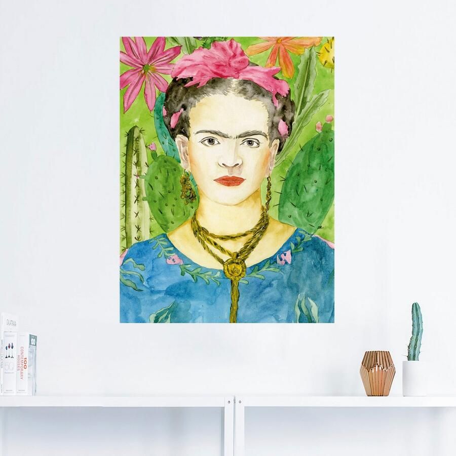 Artland Artprint Frida Kahlo II als artprint van aluminium artprint voor buiten artprint op linnen poster muursticker - Foto 2