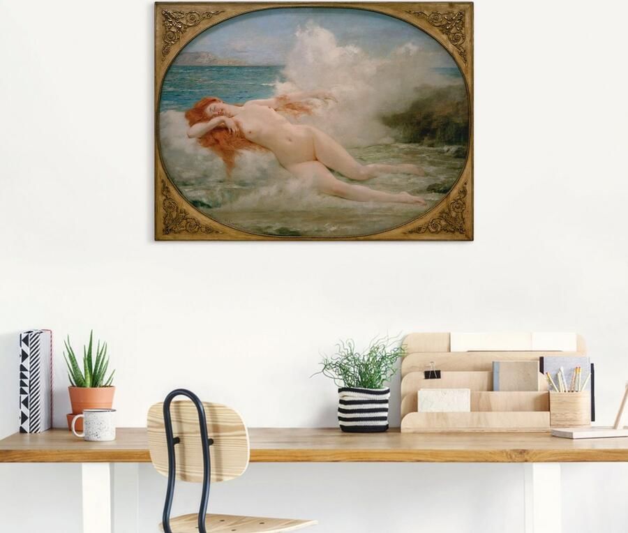 Artland Artprint Geboorte van Venus als artprint van aluminium artprint voor buiten artprint op linnen poster in verschillende maten. maten - Foto 4