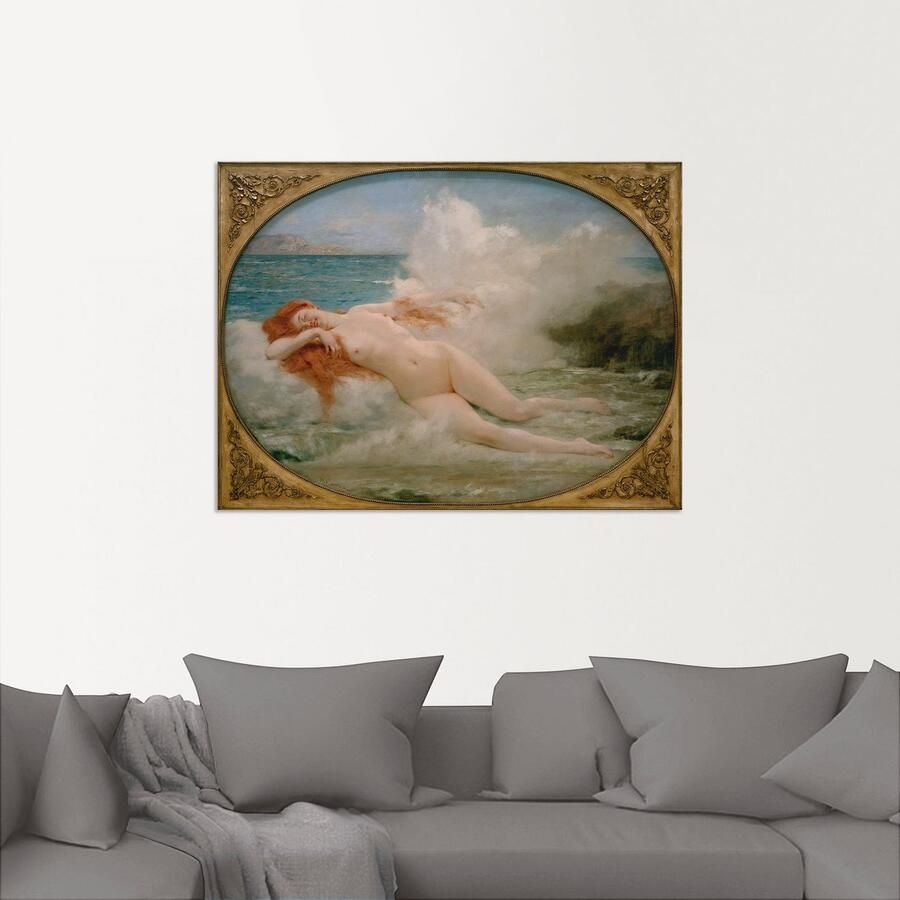 Artland Artprint Geboorte van Venus als artprint van aluminium artprint voor buiten artprint op linnen poster in verschillende maten. maten