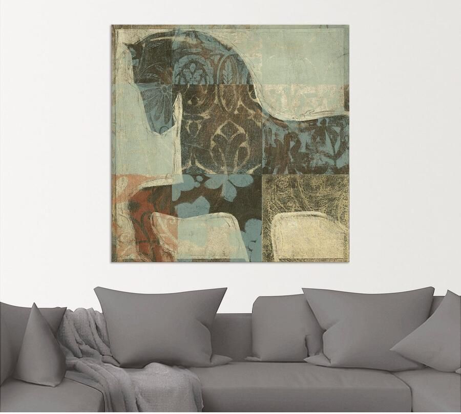 Artland Artprint Gedessineerd paard I als artprint van aluminium artprint voor buiten artprint op linnen poster in verschillende maten. maten - Foto 5