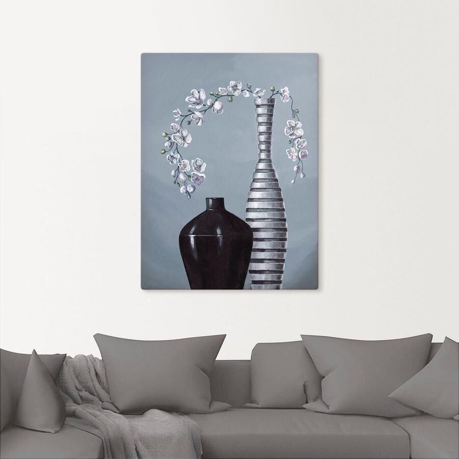 Artland Artprint Gemetalliseerde vazen als artprint van aluminium artprint voor buiten artprint op linnen poster muursticker - Foto 3