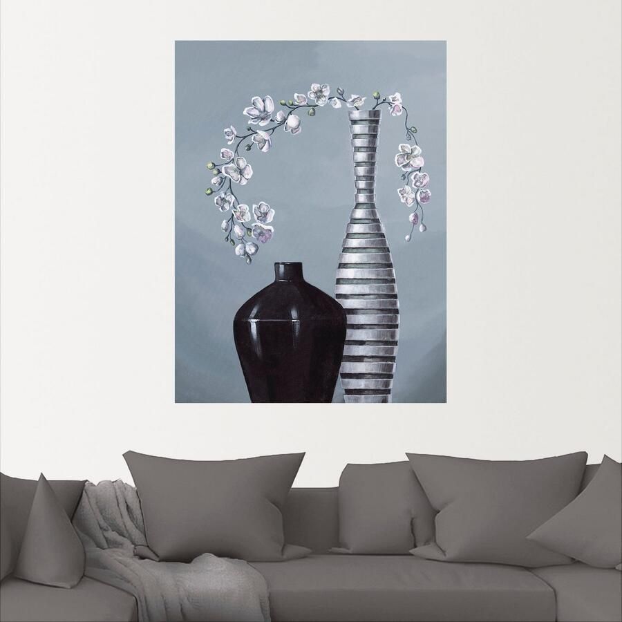 Artland Artprint Gemetalliseerde vazen als artprint van aluminium artprint voor buiten artprint op linnen poster muursticker - Foto 2