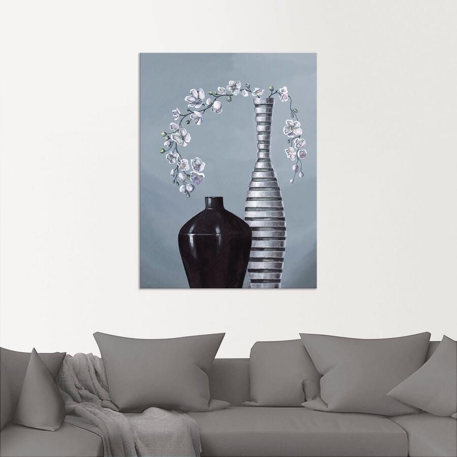 Artland Artprint Gemetalliseerde vazen als artprint van aluminium artprint voor buiten artprint op linnen poster muursticker - Foto 2