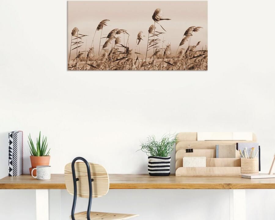 Artland Artprint Grassen als artprint van aluminium artprint voor buiten artprint op linnen poster muursticker - Foto 6