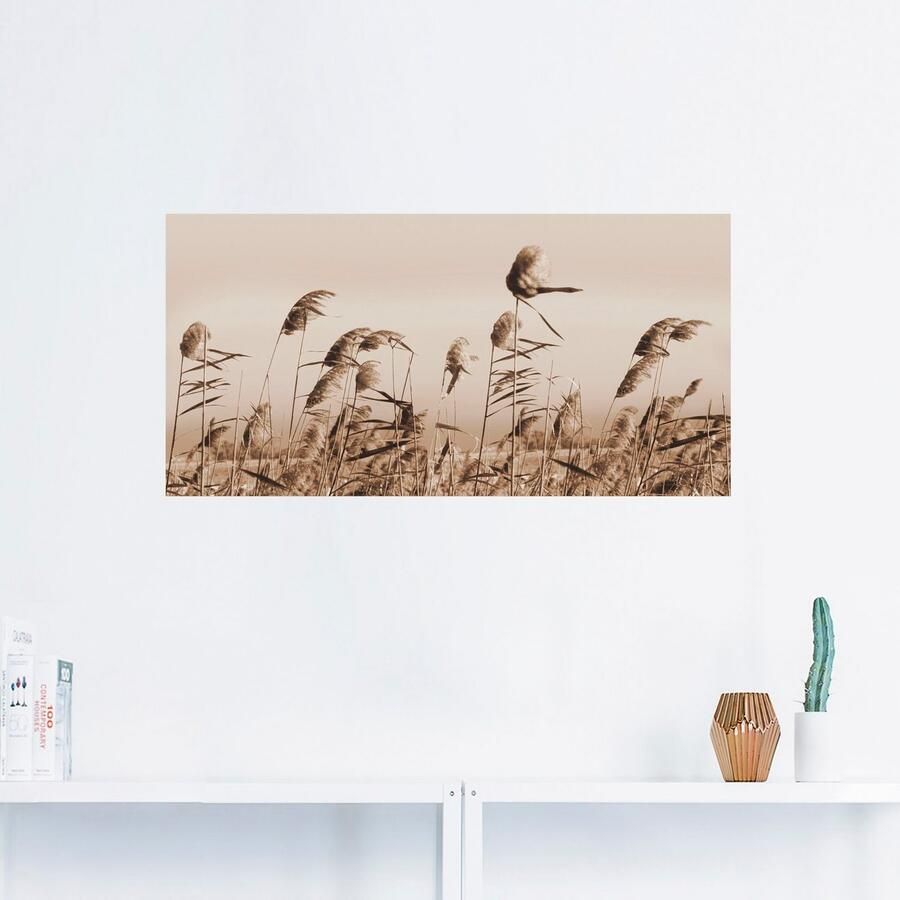 Artland Artprint Grassen als artprint van aluminium artprint voor buiten artprint op linnen poster muursticker - Foto 2