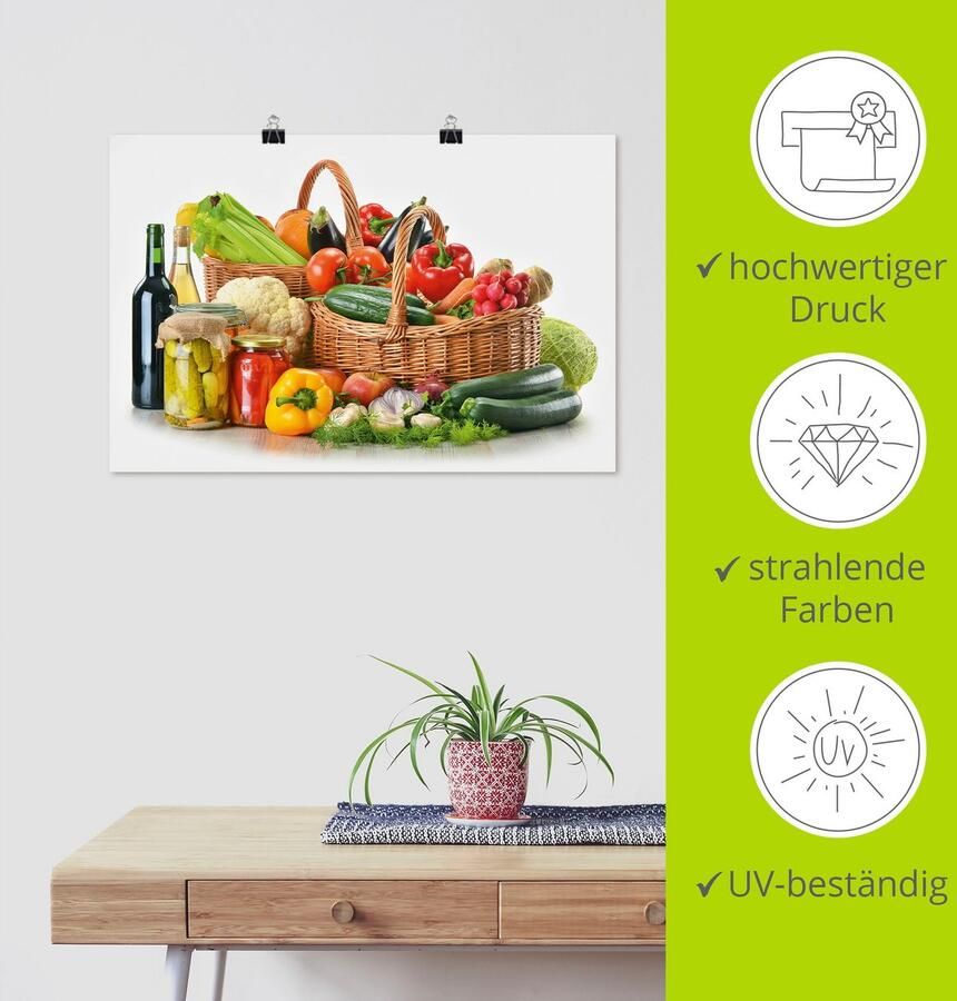 Artland Poster Groente stilleven II - Foto 5