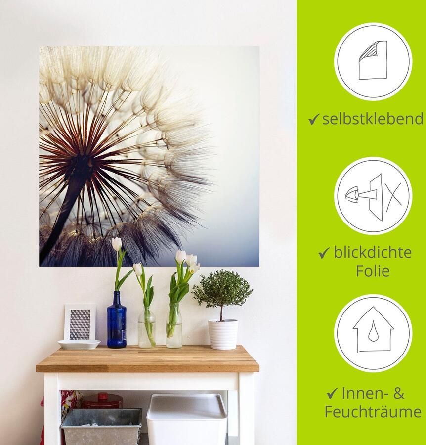 Artland Artprint Grote pluizenbol als artprint van aluminium artprint voor buiten artprint op linnen poster muursticker - Foto 4