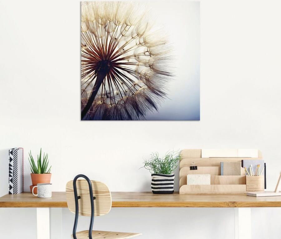 Artland Artprint Grote pluizenbol als artprint van aluminium artprint voor buiten artprint op linnen poster muursticker - Foto 6