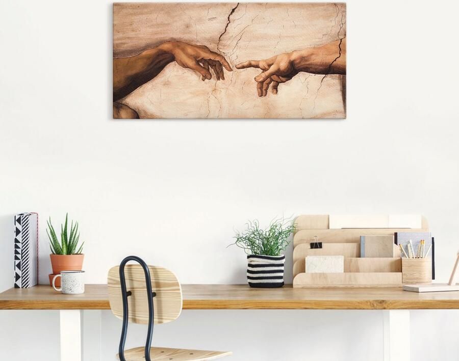 Artland Artprint Handen als artprint van aluminium artprint voor buiten artprint op linnen poster muursticker - Foto 6