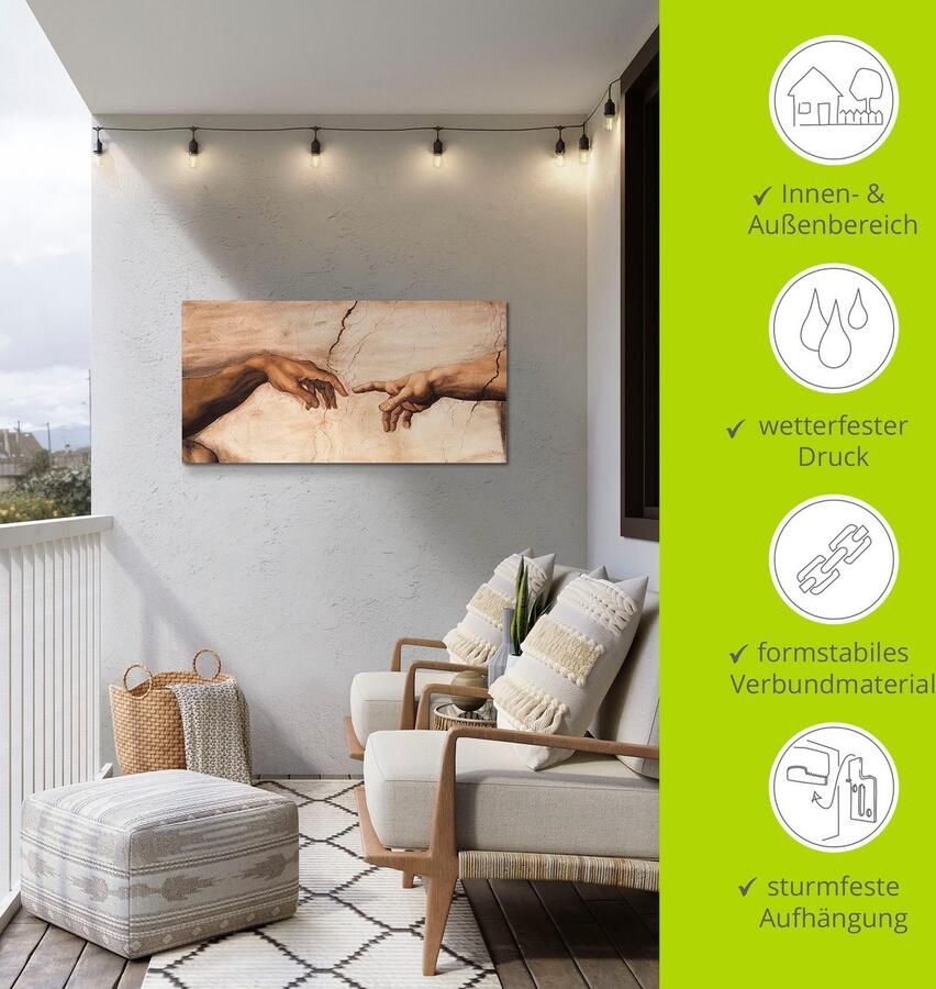Artland Artprint Handen als artprint van aluminium artprint voor buiten artprint op linnen poster muursticker - Foto 4
