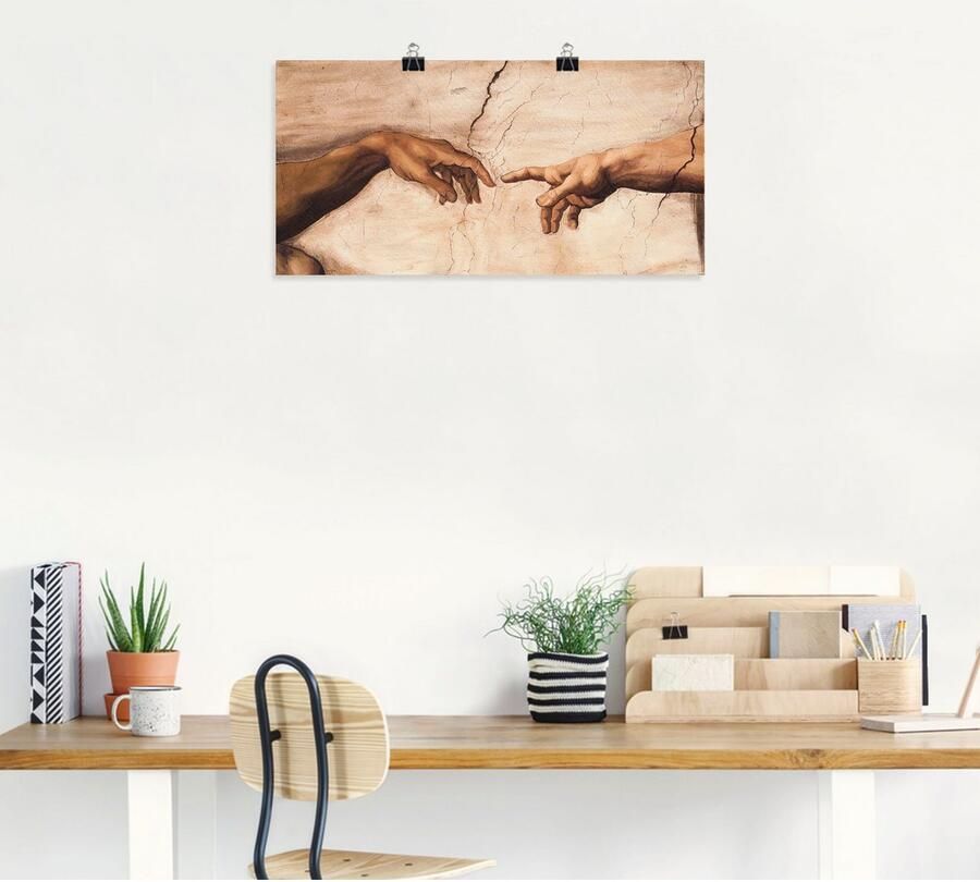 Artland Artprint Handen als artprint van aluminium artprint voor buiten artprint op linnen poster muursticker - Foto 5