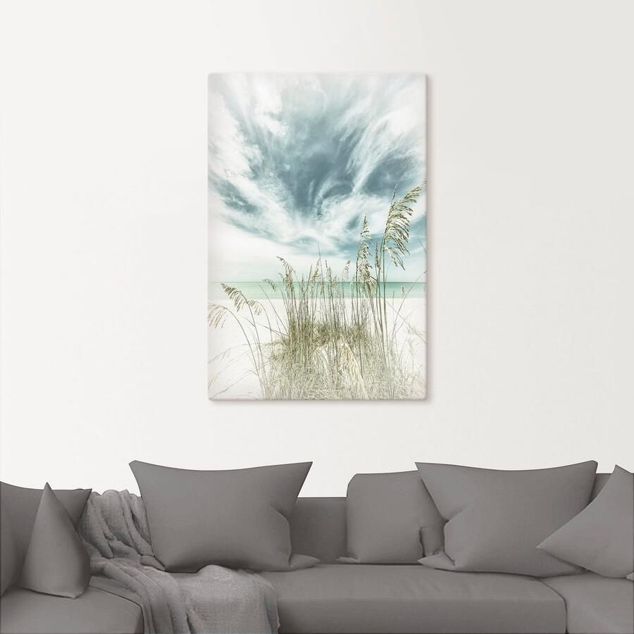 Artland Artprint Hemelse stilte aan het strand vintage als artprint van aluminium artprint voor buiten artprint op linnen poster muursticker
