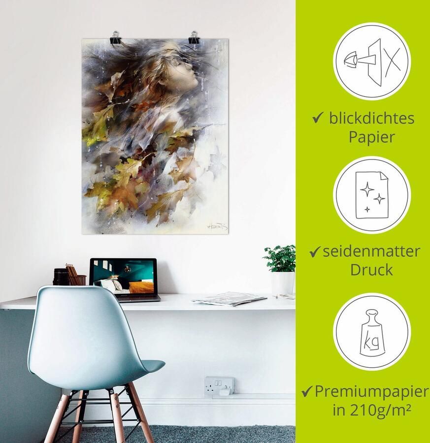 Artland Artprint Herfst als artprint op linnen poster muursticker in verschillende maten - Foto 2