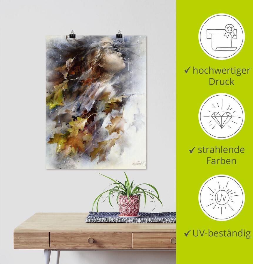 Artland Artprint Herfst als artprint op linnen poster muursticker in verschillende maten - Foto 3