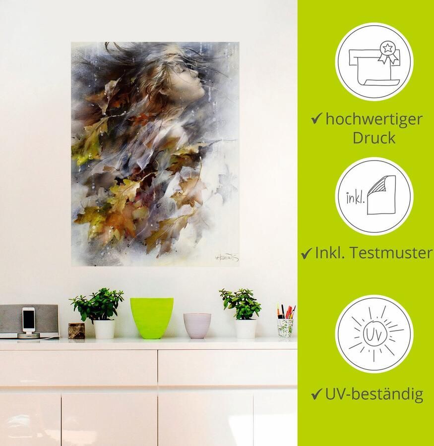 Artland Artprint Herfst als artprint op linnen poster muursticker in verschillende maten - Foto 2