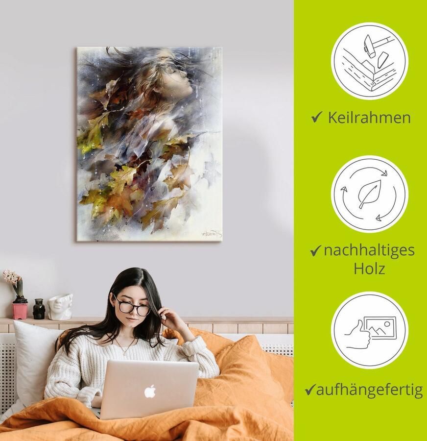 Artland Artprint Herfst als artprint op linnen poster muursticker in verschillende maten - Foto 2