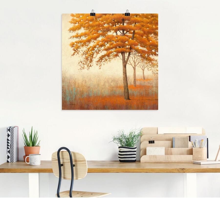 Artland Artprint Herfst boom I als artprint op linnen poster in verschillende formaten maten - Foto 6