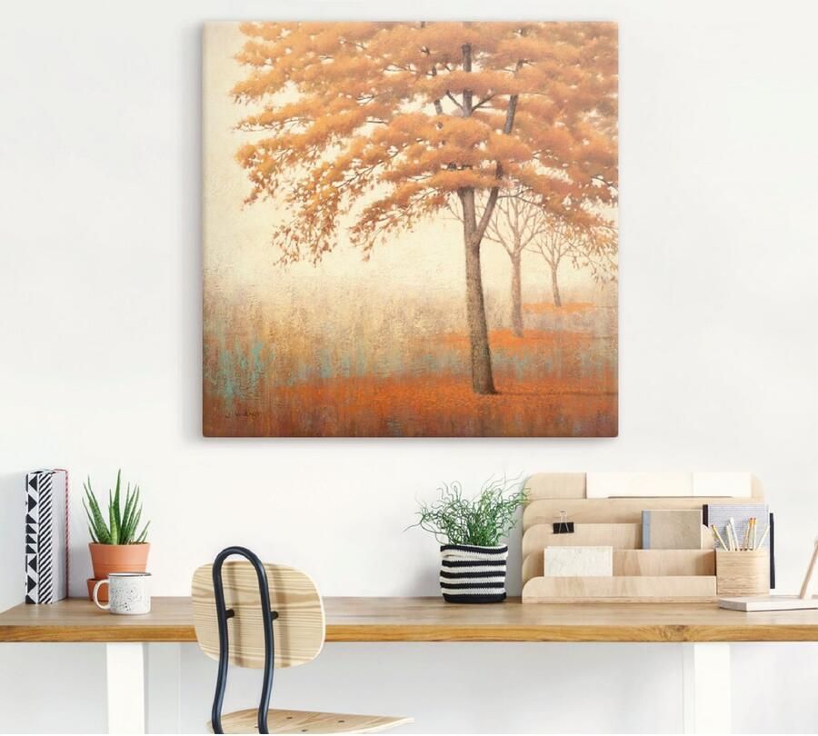 Artland Artprint Herfst boom I als artprint op linnen poster in verschillende formaten maten - Foto 3