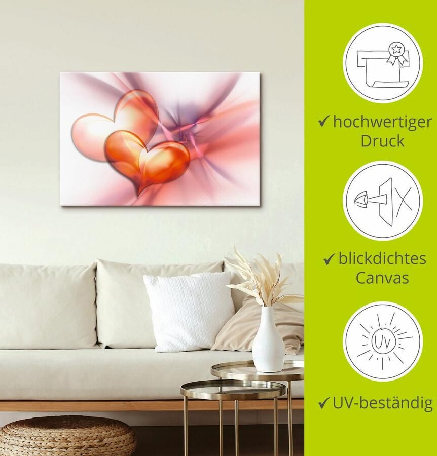 Artland Artprint Het hoogste geluk als artprint van aluminium artprint voor buiten artprint op linnen poster muursticker - Foto 2