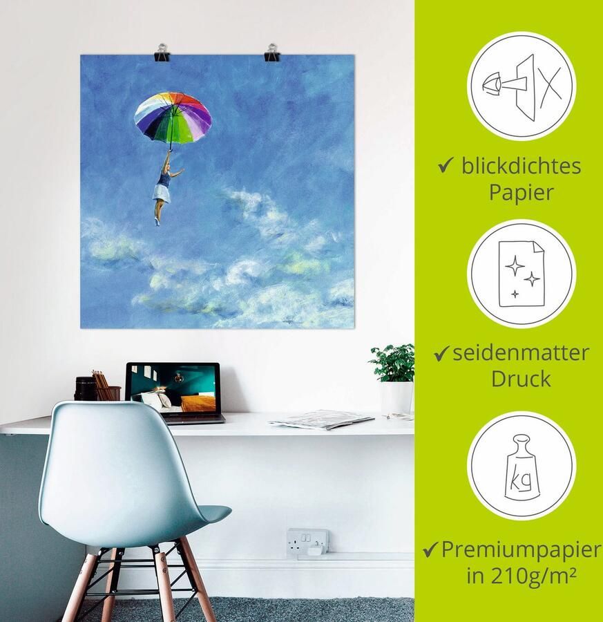 Artland Artprint Het leven als artprint op linnen poster in verschillende formaten maten - Foto 2