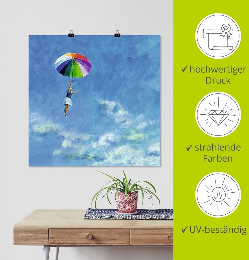 Artland Artprint Het leven als artprint op linnen poster in verschillende formaten maten - Foto 3